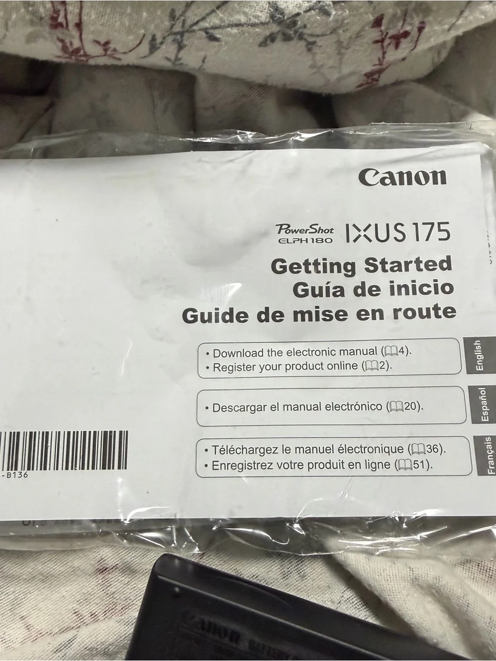 Canon powershot ELPH 180 Silver Point-and-Shoot Digital Camera brand new in box